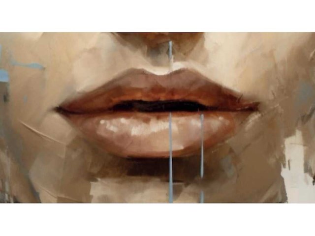 Mixed media/acryl op doek maria strabel - afbeelding 3 van  3