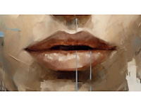 Mixed media/acryl op doek maria strabel - afbeelding 3 van  3