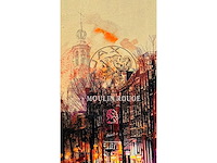 Mixed media/acryl op doek mischa ‘amsterdam’ - afbeelding 4 van  5