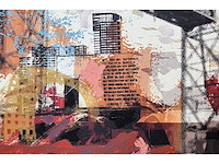 Mixed media/acryl op doek mischa ‘rotterdamk - afbeelding 2 van  4