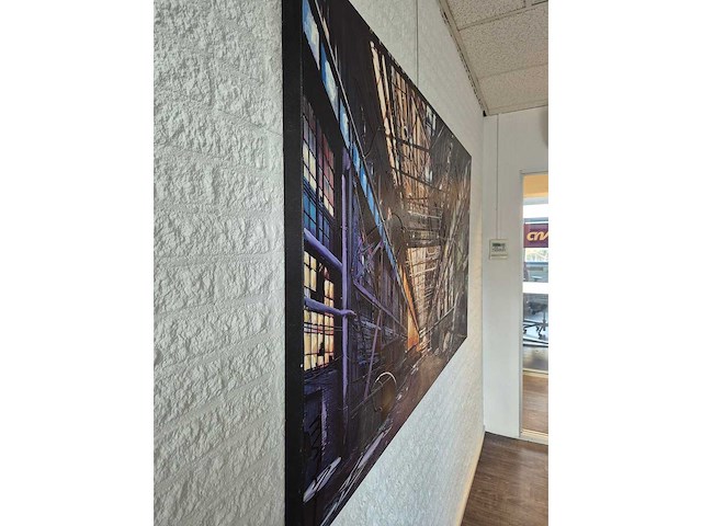 Mixed media/acryl op doek mischa - afbeelding 3 van  3