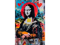 Mixed media/acryl op doek mischa - afbeelding 1 van  1