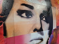 Mixed medie/acryl op doek mischa ‘maria callas’ - afbeelding 2 van  4