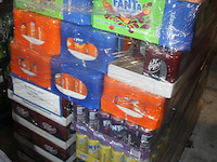 Mixed pallet frisdranken waaronder fanta, dr pepper en schweppes circa 1500 blikken tht oa 3-26, 1-26 en 2-... - afbeelding 3 van  3