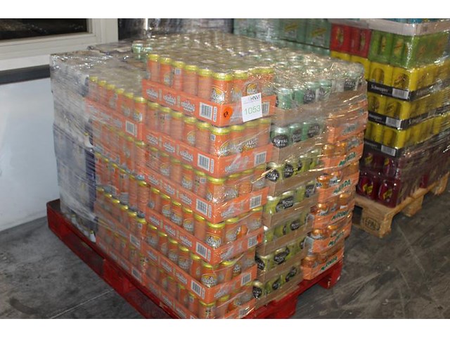 Mixed pallet frisdranken waaronder miranda en royal club circa 1320 blikken met tht 2025/2026 bod is inclu... - afbeelding 2 van  2