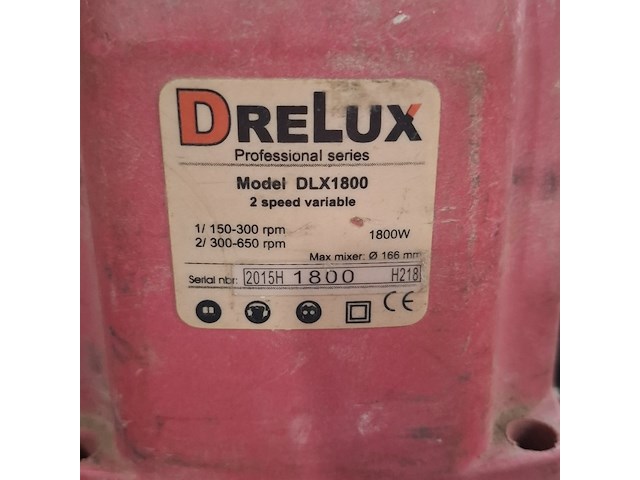 Mixer relux, dlx1800 - afbeelding 2 van  6