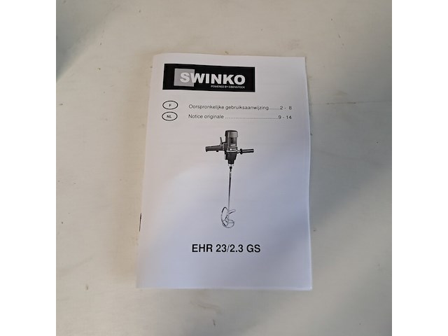 Mixer, swinko, ehr 2,3 gs, groen, 2019 - afbeelding 9 van  9