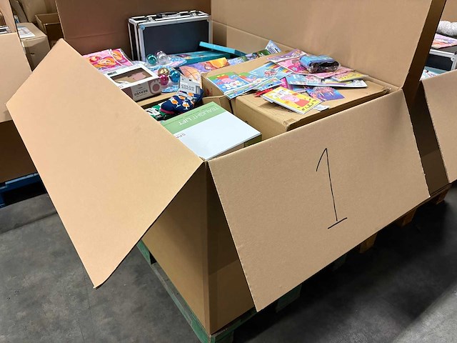 Mixpallet magazijnopruiming - afbeelding 1 van  4