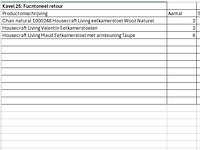 Mixpallet stoelen , housecraft living - afbeelding 7 van  7