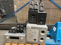 Mixpartij audioapparatuur