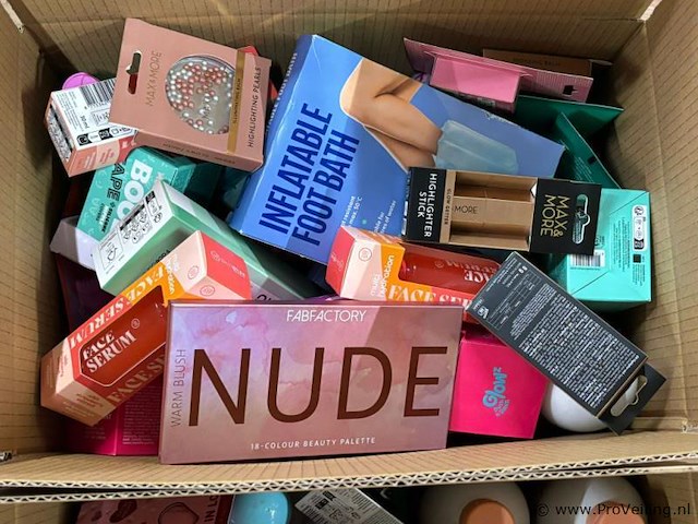 Mixpartij cosmetica - 200 stuks - afbeelding 2 van  2