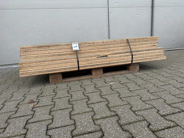 Mixpartij vloerplaat - spaanplaat 1800x660x38mm (8x) - afbeelding 1 van  1