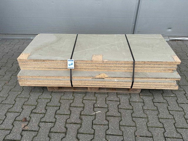 Mixpartij vloerplaat - spaanplaat 1800x660x38mm (8x) - afbeelding 1 van  2