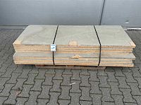 Mixpartij vloerplaat - spaanplaat 1800x660x38mm (8x) - afbeelding 1 van  2
