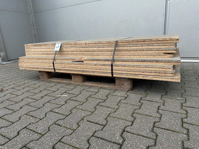 Mixpartij vloerplaat - spaanplaat 1800x660x38mm (8x) - afbeelding 2 van  2