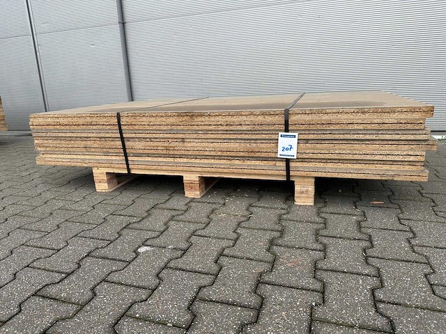 Mixpartij vloerplaat - spaanplaat 1820x1260x38mm (7x) - afbeelding 2 van  2