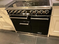 Mk classic eiland showroomkeuken met wandopstelling en inductiefornuis - afbeelding 17 van  41