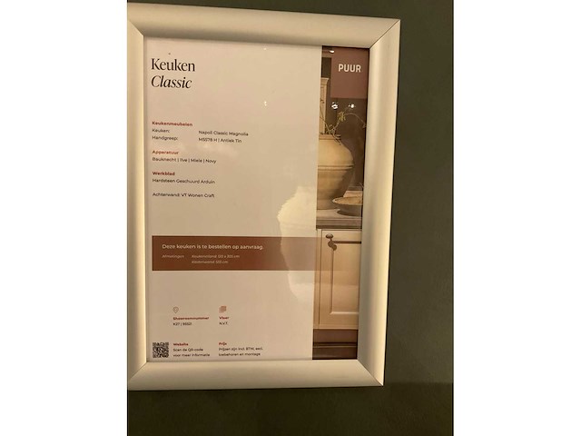 Mk classic eiland showroomkeuken met wandopstelling en inductiefornuis - afbeelding 35 van  41