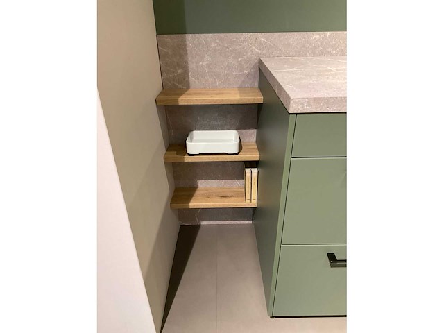 Mk matera provence hoekopgestelde showroomkeuken - afbeelding 20 van  30