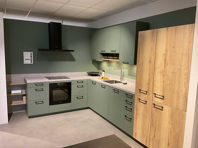 Mk matera provence hoekopgestelde showroomkeuken - afbeelding 12 van  30