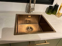 Mk olijf hoekopgestelde showroomkeuken - afbeelding 3 van  26