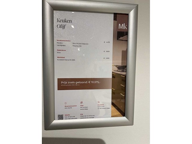 Mk olijf hoekopgestelde showroomkeuken - afbeelding 18 van  26