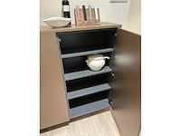 Mk titane eiland showroomkeuken met kastenwand en buffetkast - afbeelding 25 van  38