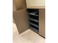 Mk titane eiland showroomkeuken met kastenwand en buffetkast - afbeelding 27 van  38