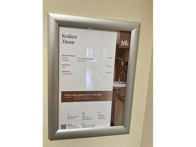 Mk titane eiland showroomkeuken met kastenwand en buffetkast - afbeelding 31 van  38