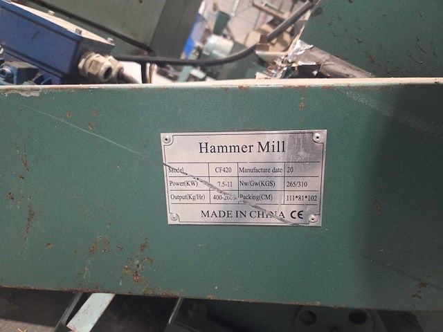 Mkl 395 - pelletmachine installatie - afbeelding 8 van  20