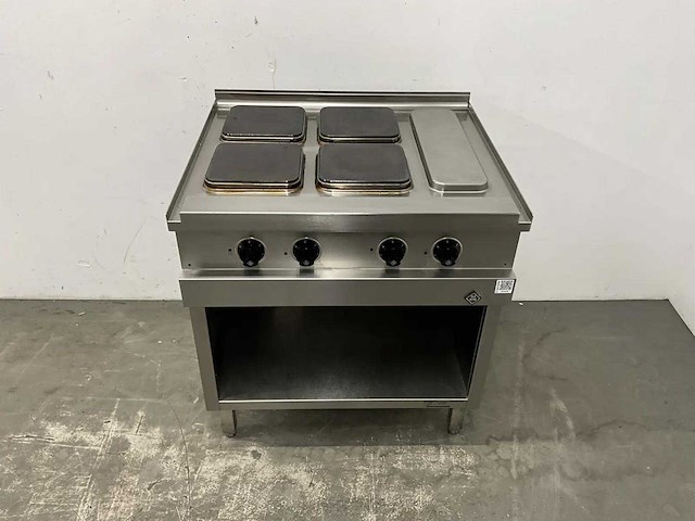 Mkn - 2123202-03 - elektrisch 4-pits fornuis - afbeelding 1 van  5
