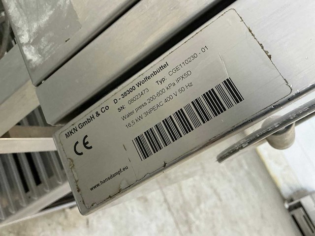Mkn cge110230-01 combisteamer - afbeelding 1 van  5