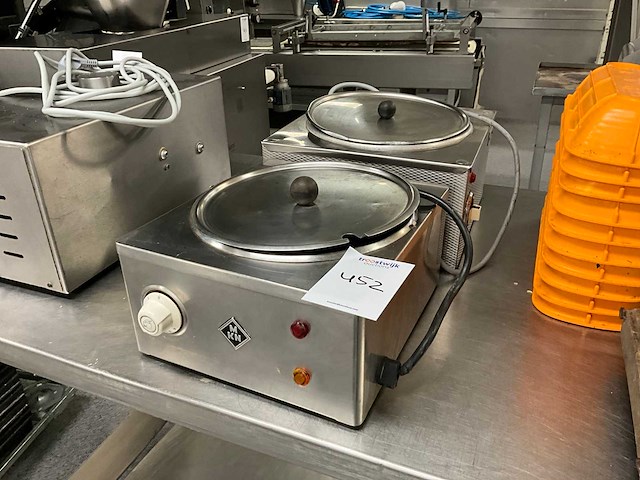 Mkn en kaak au-bain-marie (chocolade smeltbak) (2x) - afbeelding 2 van  5