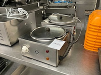 Mkn en kaak au-bain-marie (chocolade smeltbak) (2x) - afbeelding 2 van  5