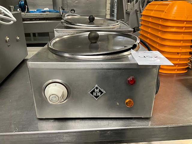 Mkn en kaak au-bain-marie (chocolade smeltbak) (2x) - afbeelding 3 van  5