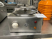 Mkn en kaak au-bain-marie (chocolade smeltbak) (2x) - afbeelding 3 van  5