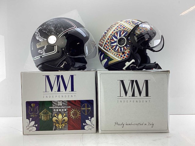 Mm independent - scooter helm (2x) - afbeelding 1 van  3