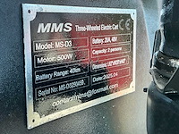 Mms 2 ms-d3 e-scooter - afbeelding 2 van  10