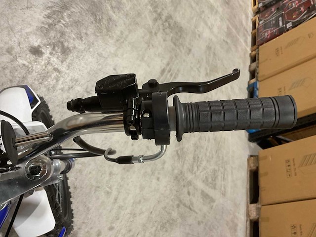 Mmx - dirt bike blauw 125cc - motorfiets - afbeelding 7 van  19