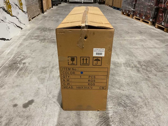 Mmx - dirt bike blauw 125cc - motorfiets - afbeelding 14 van  19