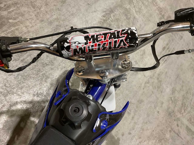 Mmx - dirt bike blauw 125cc - twhhpb-010 - motorfiets - afbeelding 3 van  16