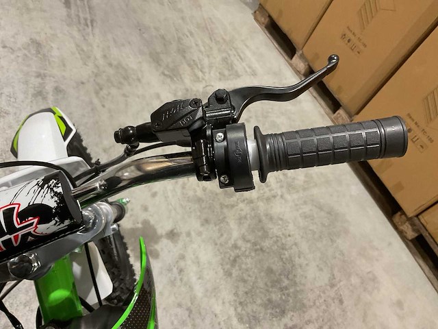 Mmx - dirt bike groen 125cc - twhhpb-010 - motorfiets - afbeelding 12 van  19