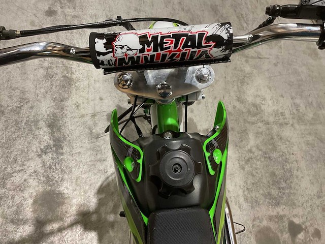 Mmx - dirt bike groen 125cc - twhhpb-010 - motorfiets - afbeelding 3 van  19