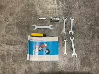 Mmx - dirt bike oranje 125cc - twhhpb-010 - crossmotor - afbeelding 8 van  16