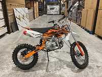 Mmx - dirt bike oranje 125cc - twhhpb-010 - crossmotor - afbeelding 12 van  14