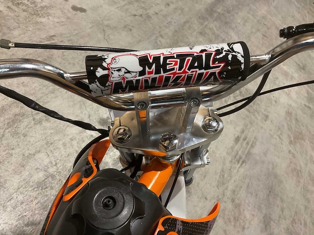 Mmx - dirt bike oranje 125cc - twhhpb-010 - crossmotor - afbeelding 5 van  18