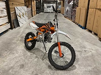 Mmx - dirt bike oranje 125cc - twhhpb-010 - crossmotor - afbeelding 14 van  18