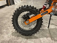 Mmx - dirt bike oranje 125cc - twhhpb-010 - crossmotor - afbeelding 2 van  3