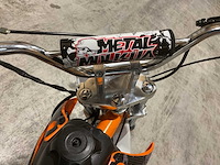 Mmx - dirt bike oranje 125cc - twhhpb-010 - crossmotor - afbeelding 3 van  15