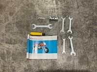Mmx - dirt bike oranje 125cc - twhhpb-010 - crossmotor - afbeelding 14 van  18